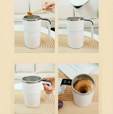 Self-Stirring Coffee Mug